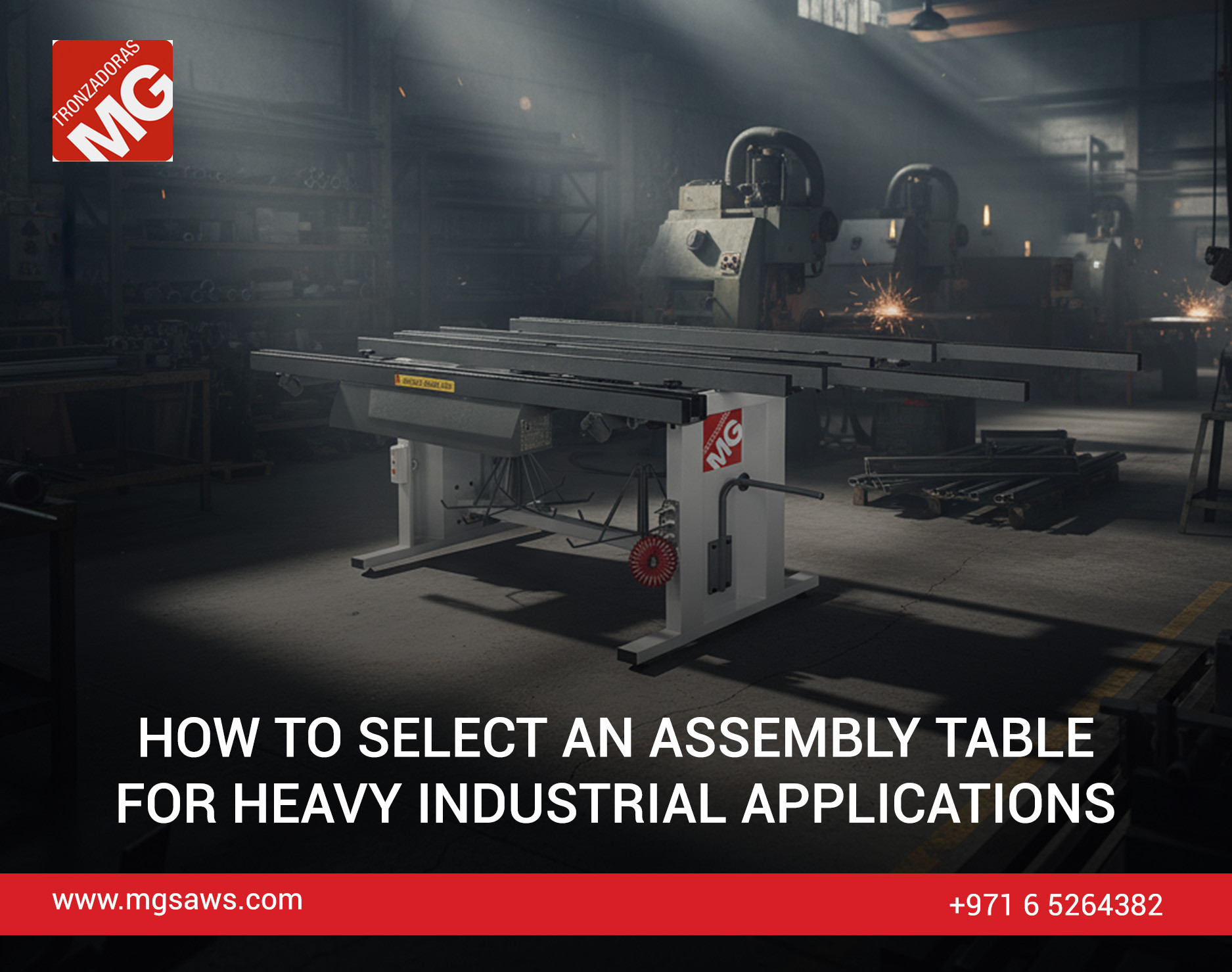 How to Select an Assembly Table for Heavy Industrial Applications