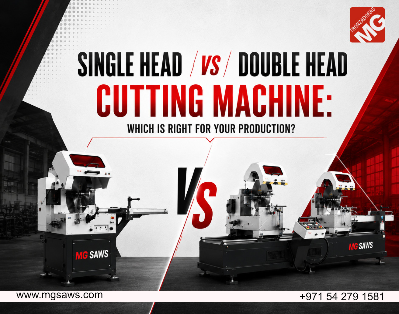 Double Head Cutting Machine